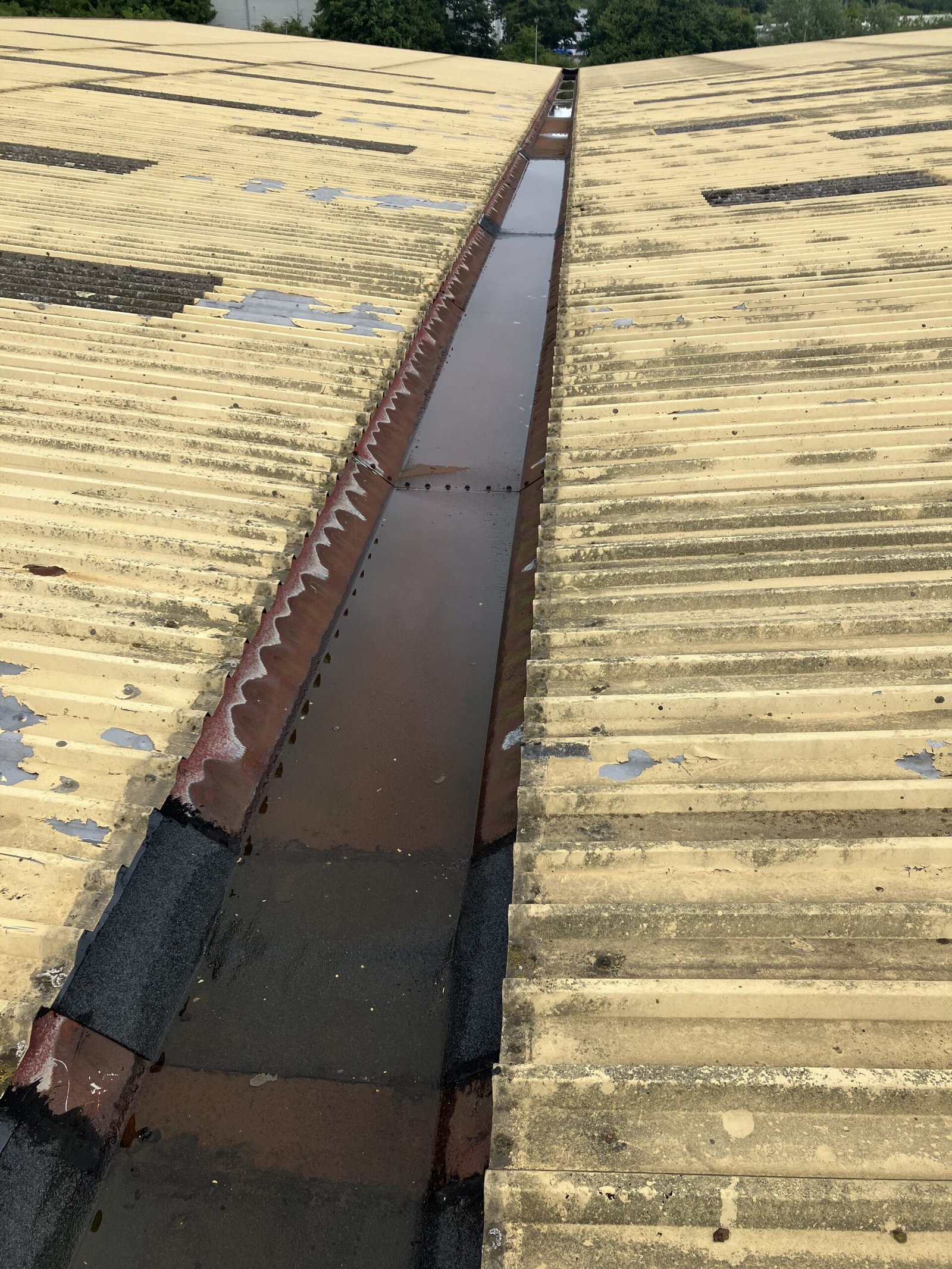 gutter before