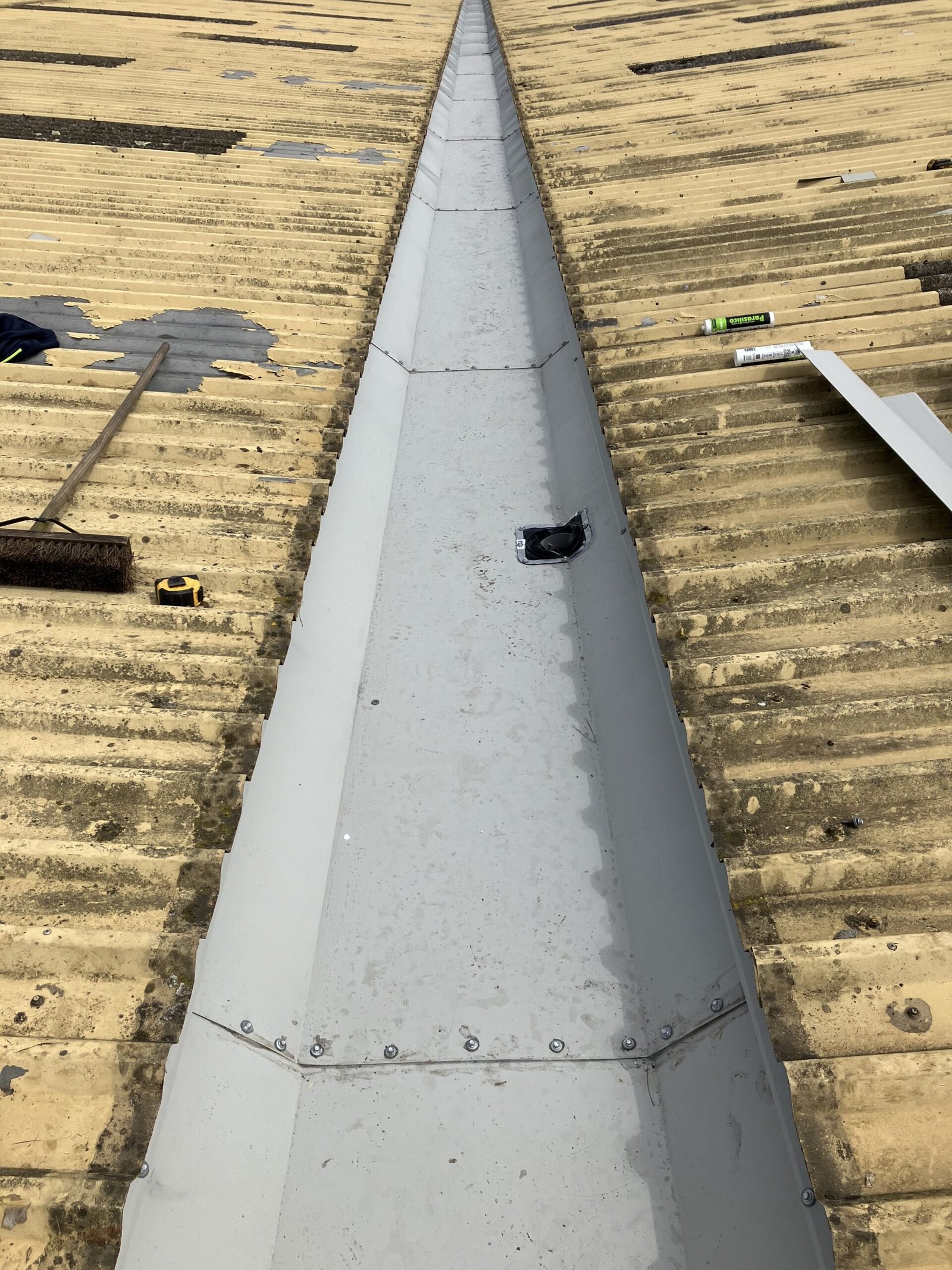 gutter after
