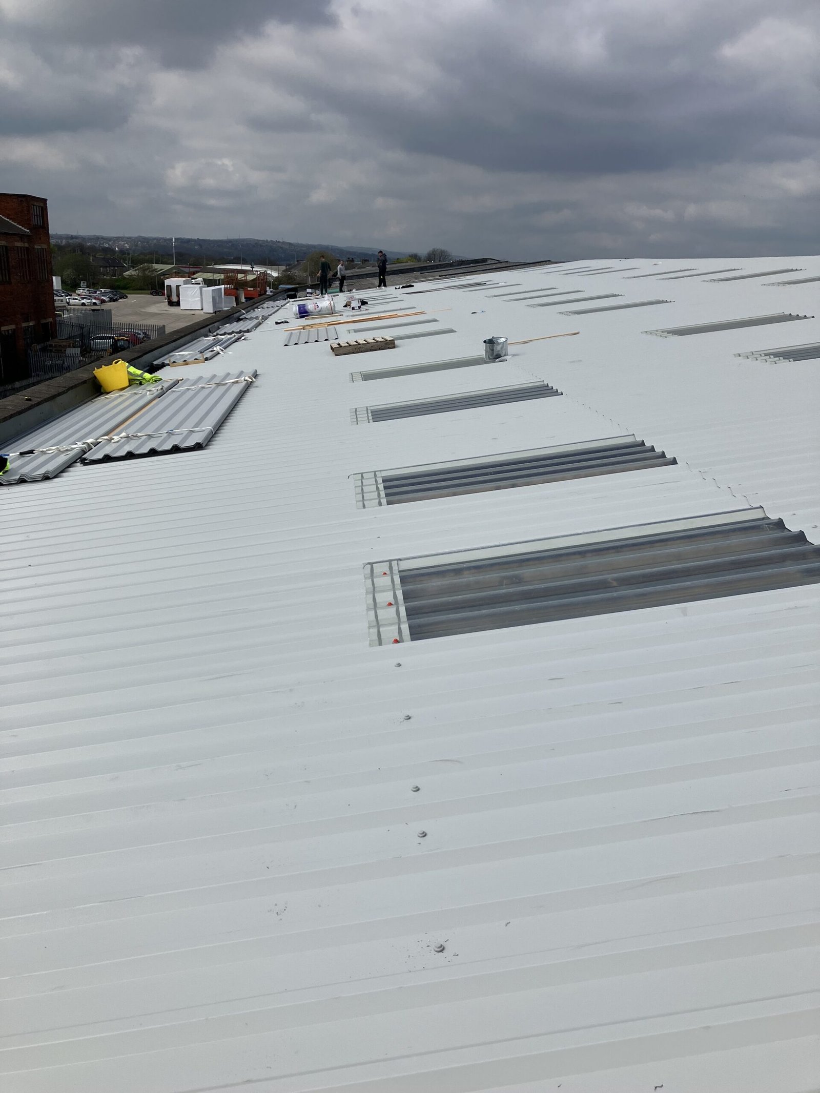 overcladding after